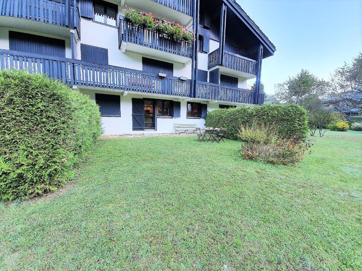 Chamonix Appartement Vue Mont Blanc Avec Jardin Kültér fotó